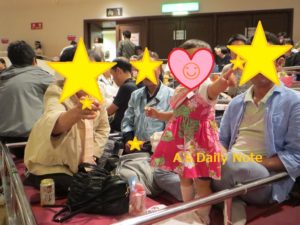 photo(子連れ初めての相撲観戦＠両国国技館Seats-Sumo@RyogokuKokugikan-w/infant/baby)