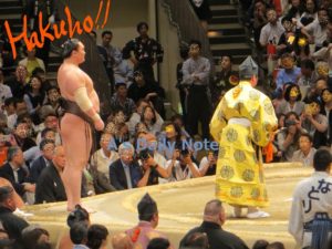 photo(白鵬関が輝いて見えた初めての相撲観戦＠両国国技館Hakuho-Sumo-RyogokuKokugikan)